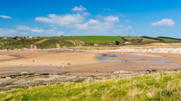 Bantham Beach in Devon