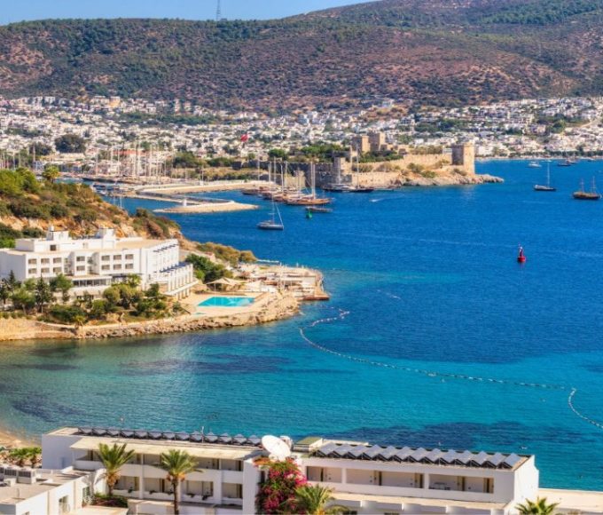 Turkey cityscape and aerial view
