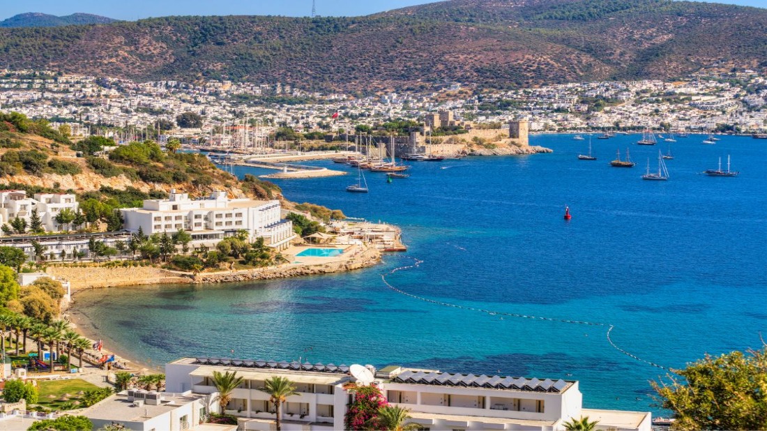 Turkey cityscape and aerial view