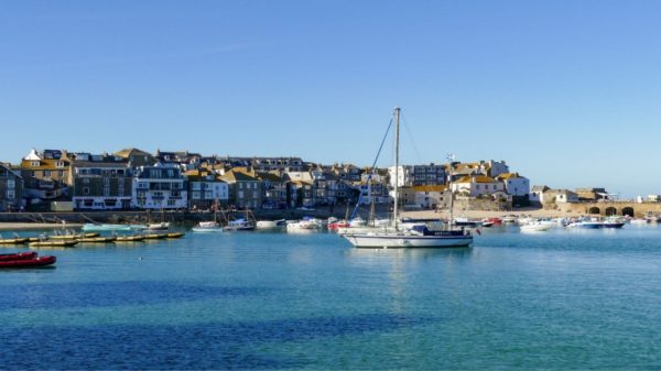 Port at Cornwall, England
