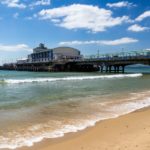 Beach scenery in Dorset