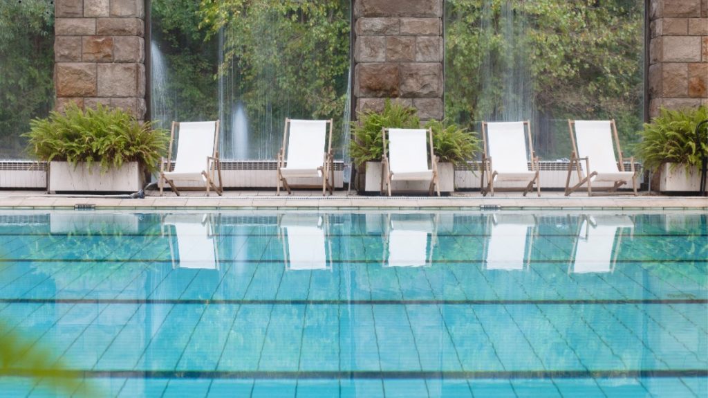 Hotel Pool loungers