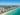 Miami cityscape and beach