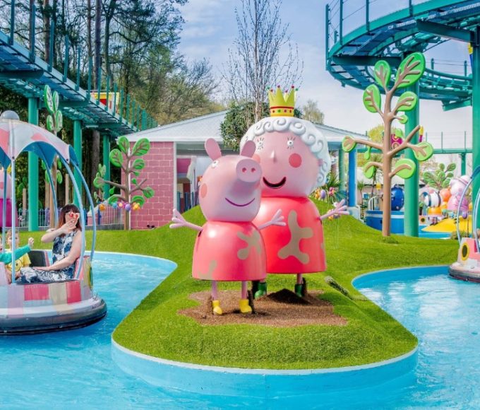 Peppa Pig World attraction and rides