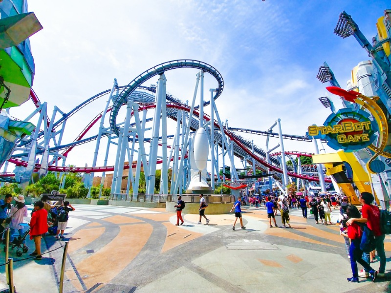 Roller coaster ride