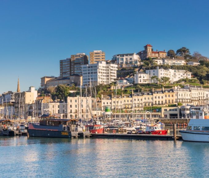 Torquay, South Devon skyline