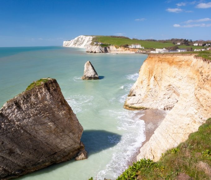 Isle of Wight aerial view