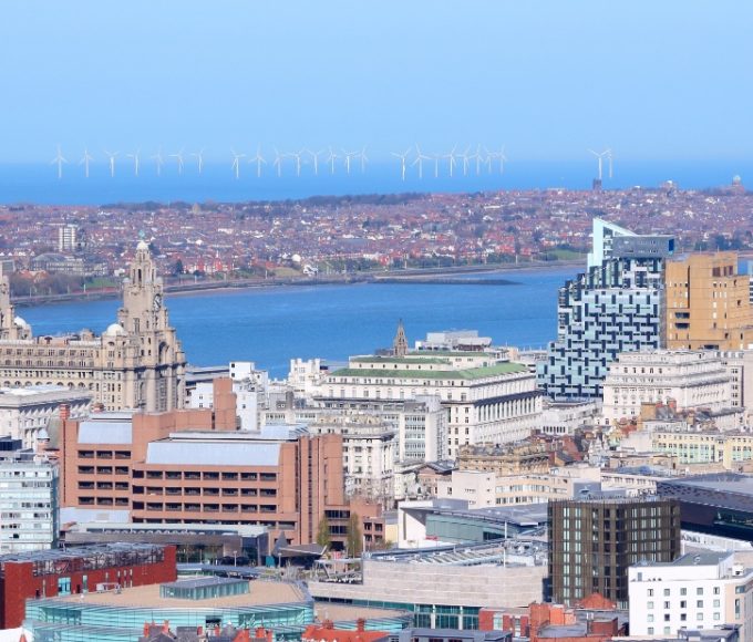 Liverpool buildings and skyline
