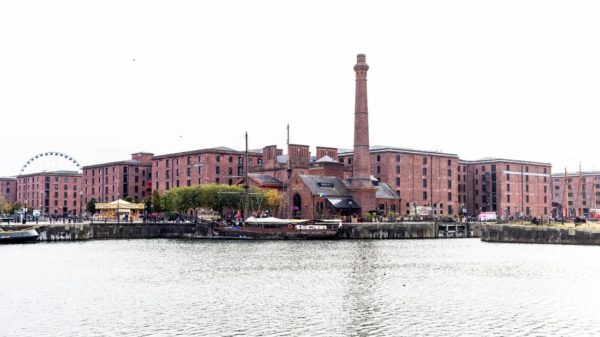 View of Liverpool City Center