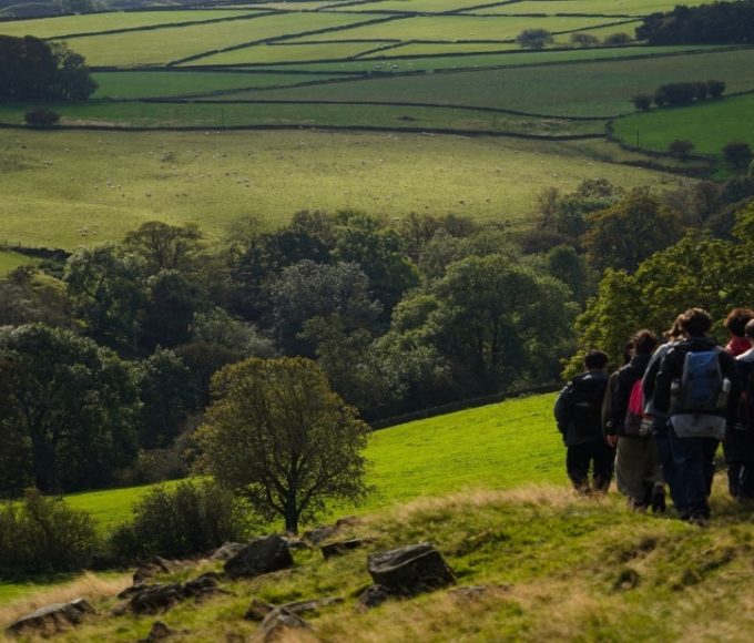 Hiking in Peak District National Park