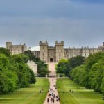 Aerial view of Windsor Castle