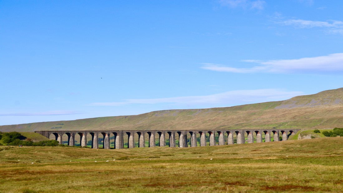 Ribblehead Viaduct in Yorkshire Dales National Park